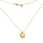 Lant Hello Kitty din Aur Galben de 14k
