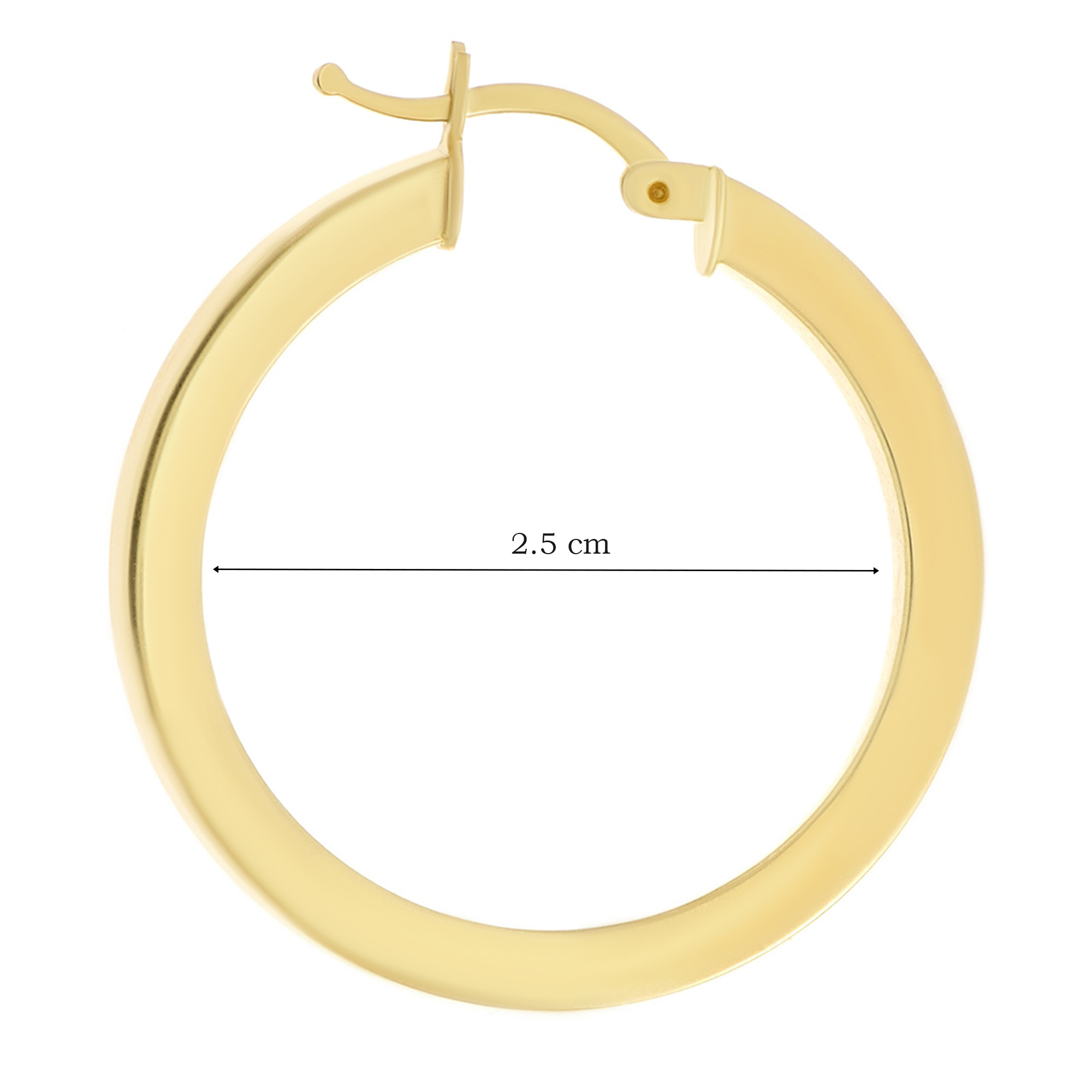 31662-3.jpg Cercei creola din aur galben de 14k – | MOHI