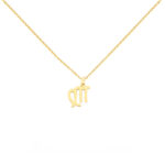 Lant Zodia Fecioara din Aur Galben de 14k