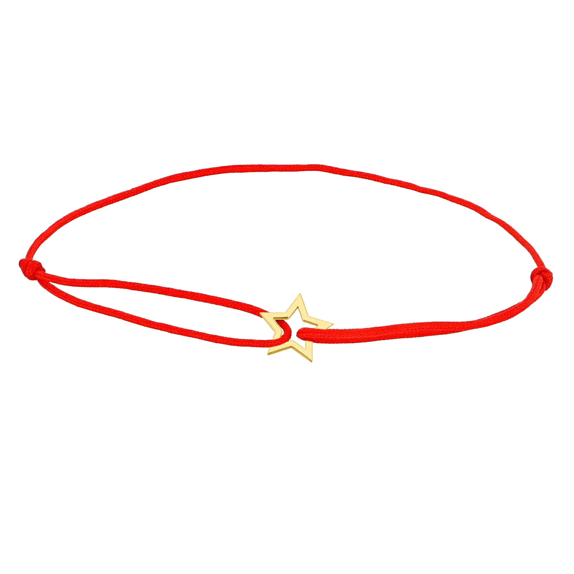 PROD9415-2.jpg Bratara snur cu pandant stea decupata din aur galben de 14k – | MOHI